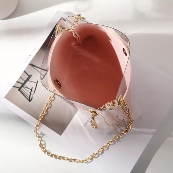 2 in 1 Transparent Clear Bag Crossbody - Picture 5 of 8